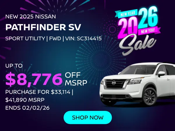 New 2025 Nissan Pathfinder - Save up to $8,776 off MSRP