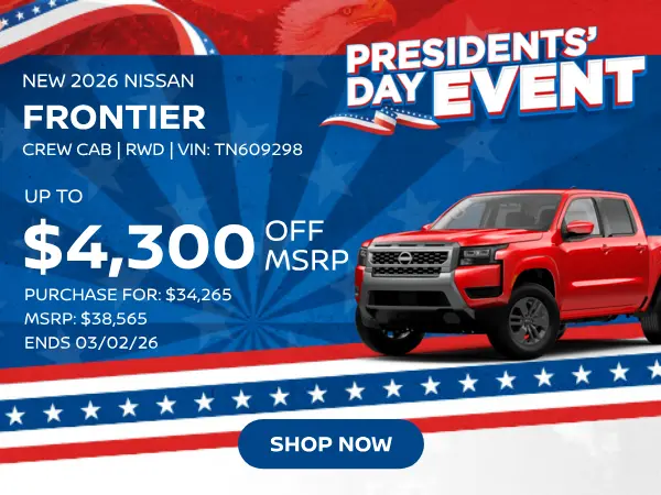 New 2026 Nissan Frontier