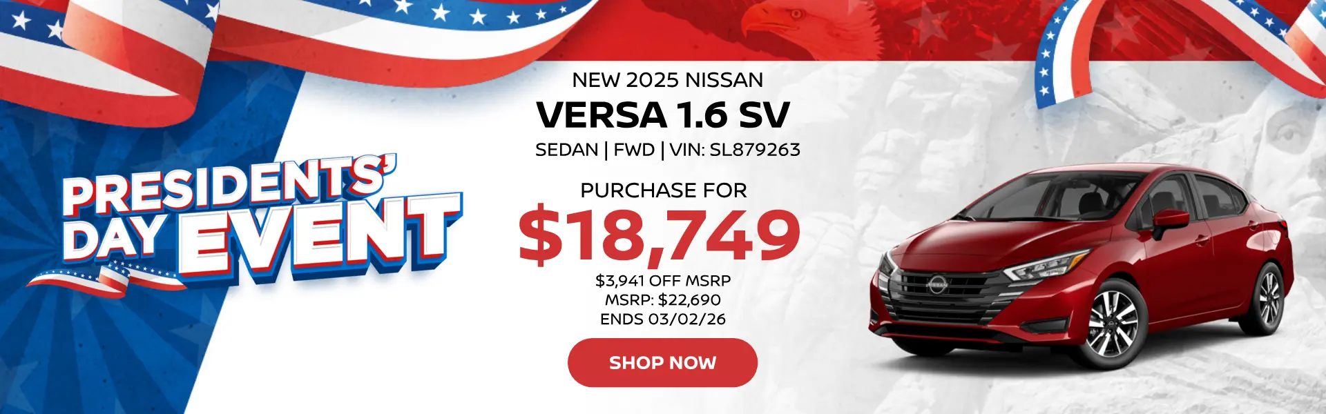 New 2025 Nissan Versa