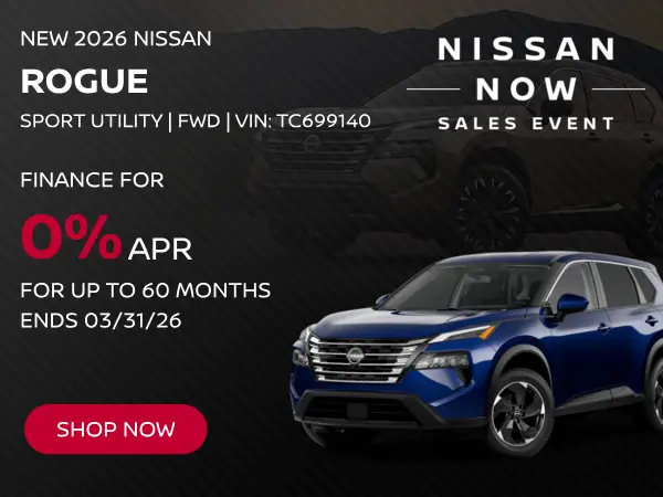 New 2026 Nissan Rogue